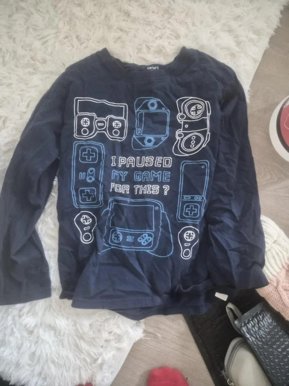 OshKosh - Boys Gamer Graphic Long Sleeve Tee